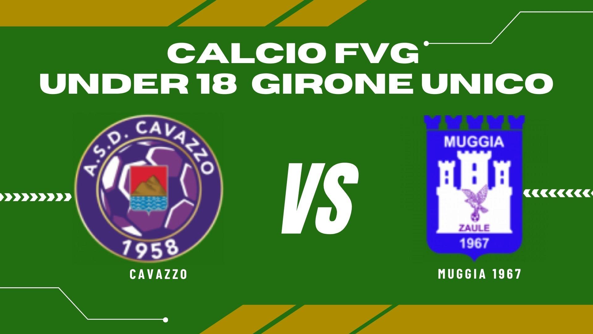 Highlights CAVAZZO V MUGGIA 1967 – Calcio FVG UNDER 1